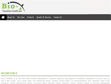 Tablet Screenshot of biox.co.in